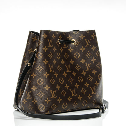 Louis Vuitton Monogram Neonoe MM Black 3 of 7