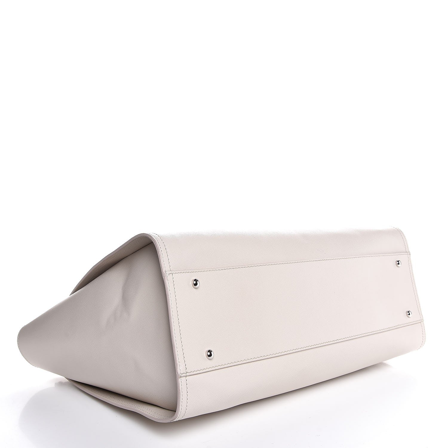 Chanel Caviar Extra Large Studded Deauville Tote Ivory 4 of 7