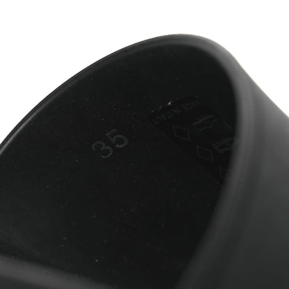 Givenchy Rubber Logo Pool Slide Sandals 35 Black 10 of 11