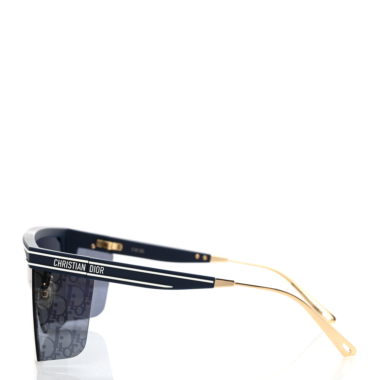 Christian Dior Oblique Diorclub M1U Mask Sunglasses Blue 3 of 9