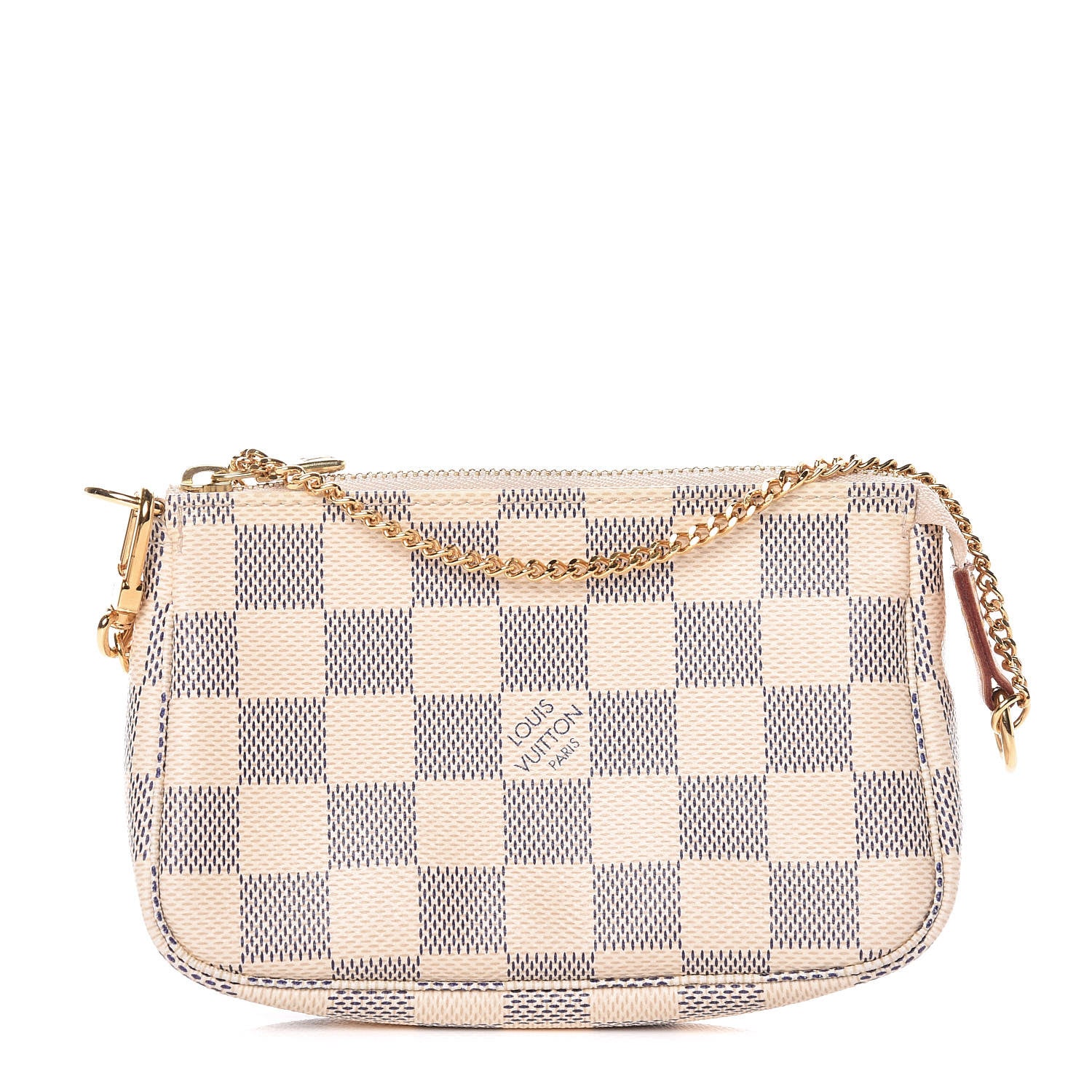 Louis Vuitton Damier Azur Mini Pochette Accessories 1 of 9