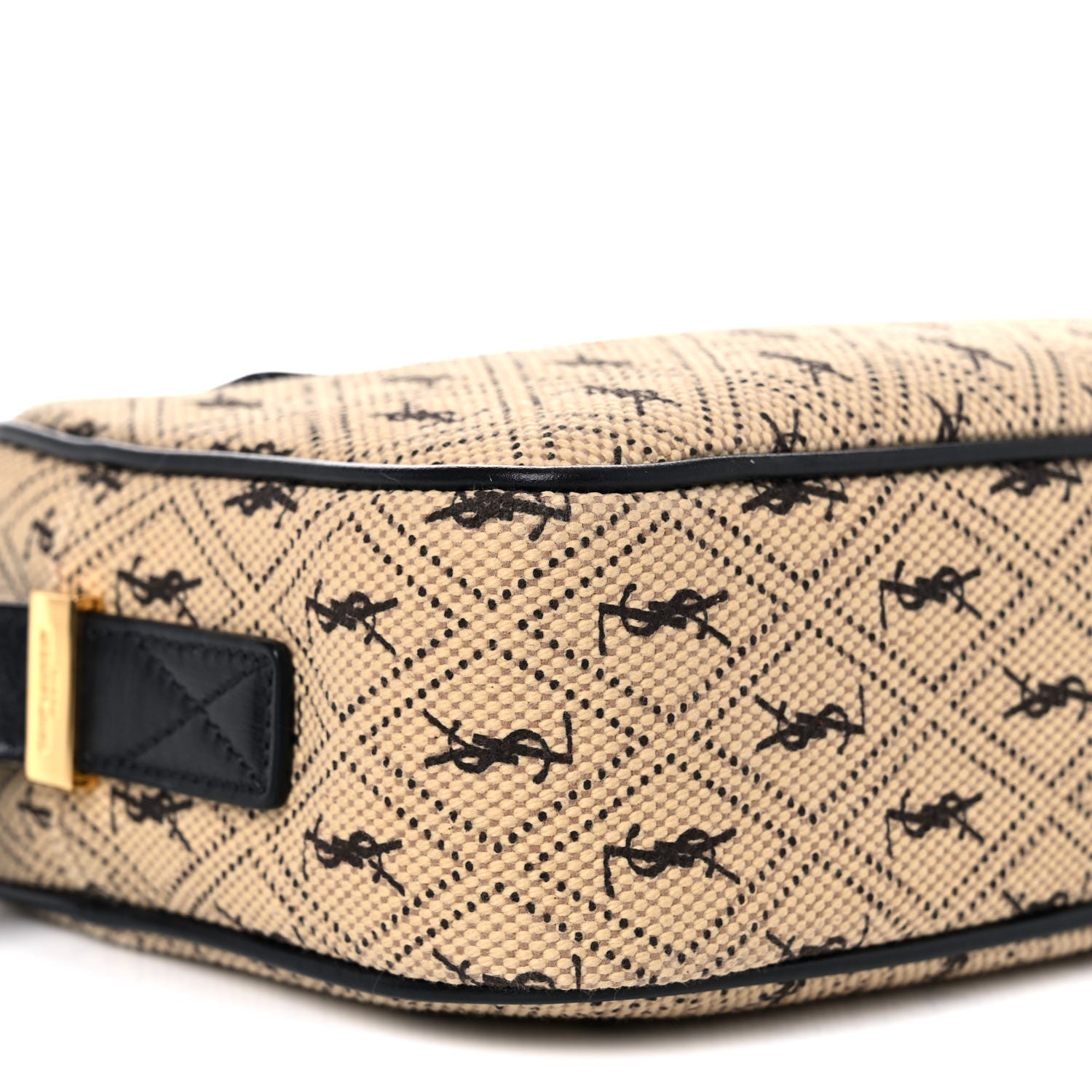Saint Laurent Canvas Monogram All Over Camera Bag Beige 7 of 10