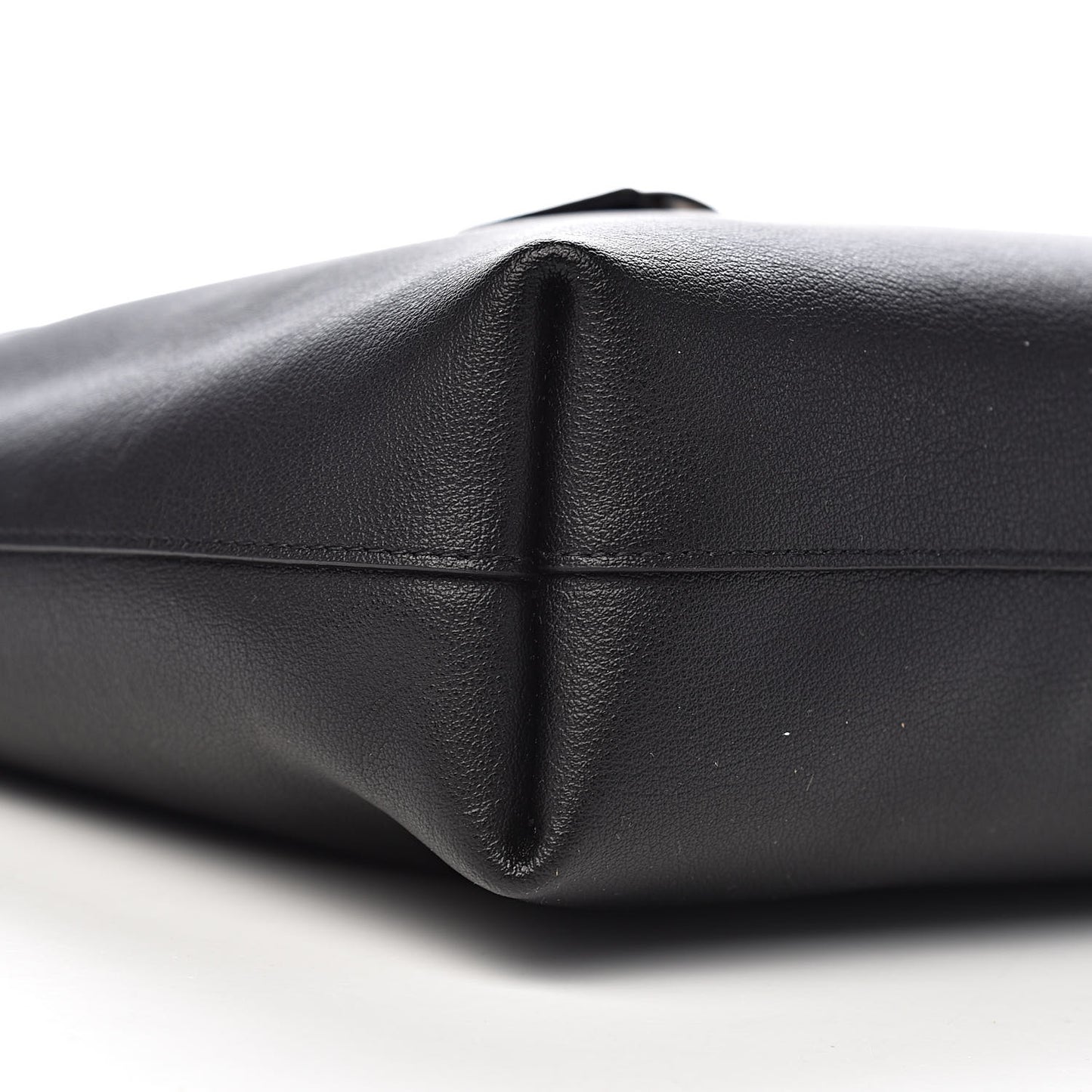 Calfskin Toy Shopping Tote Black