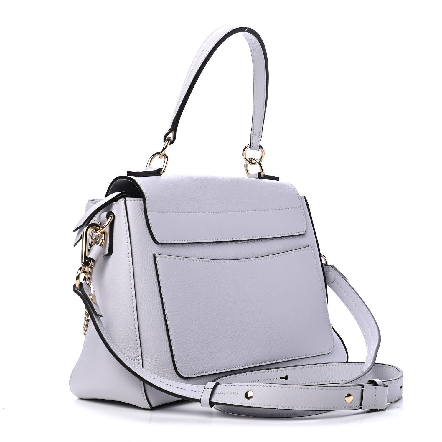 Chloe Calfskin Mini Faye Day Shoulder Bag Light Cloud 2 of 4