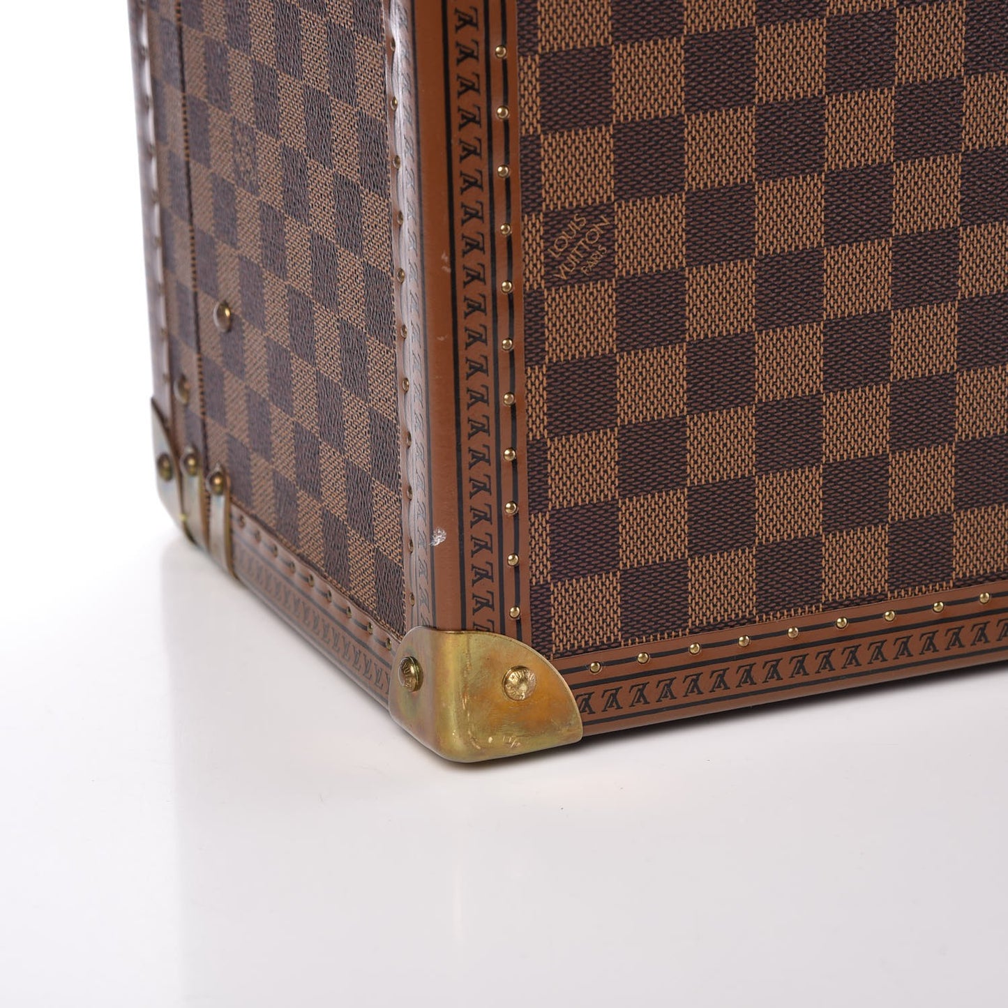 Damier Ebene Boite Bouteilles et Glace Beauty Train Case