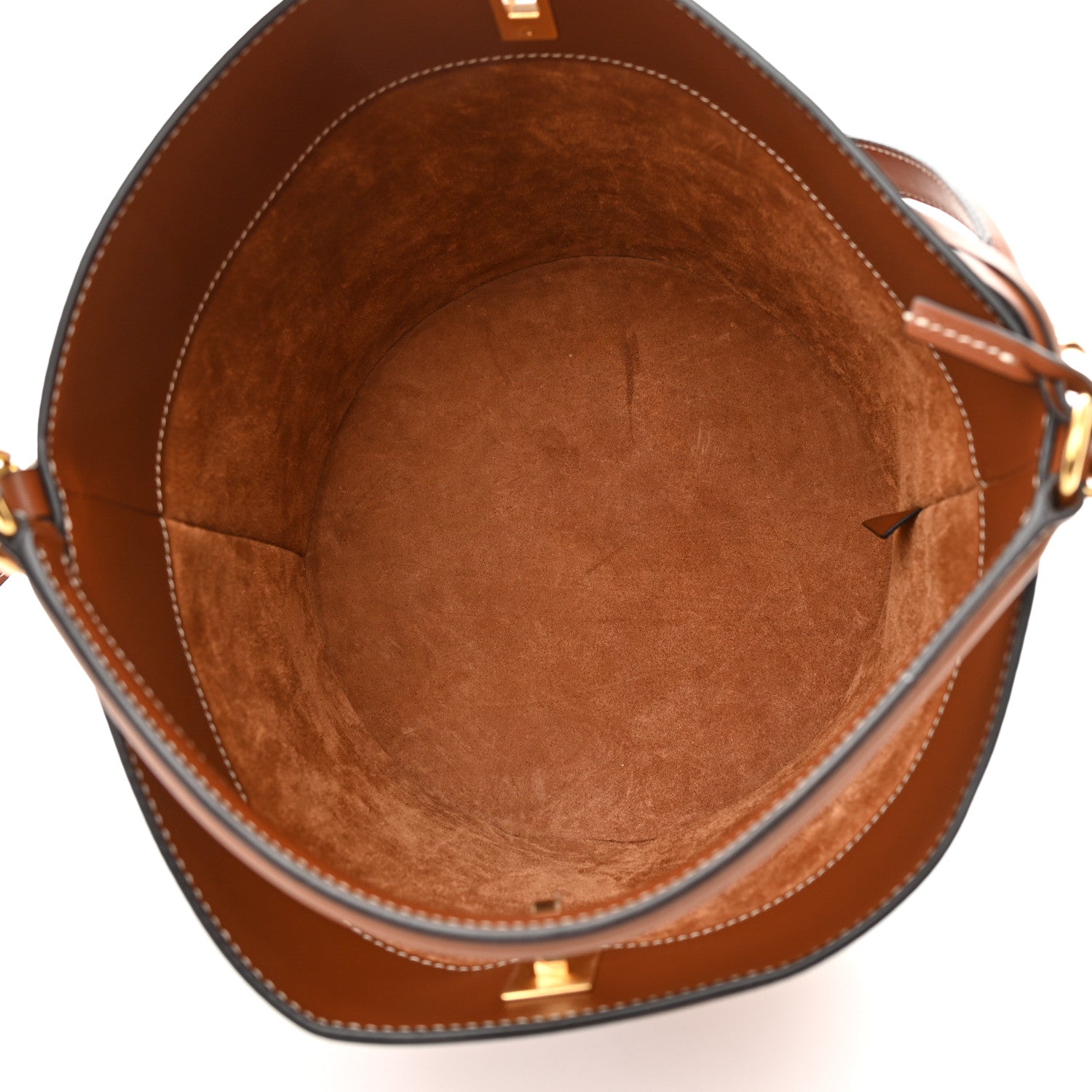 Celine Smooth Calfskin Bucket 16 Bag Tan 6 of 19