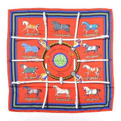 Hermes Silk Couvertures Et Tenues de Jour Scarf 90 1 of 5