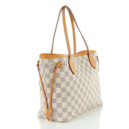 Louis Vuitton Damier Azur Neverfull PM 3 of 9