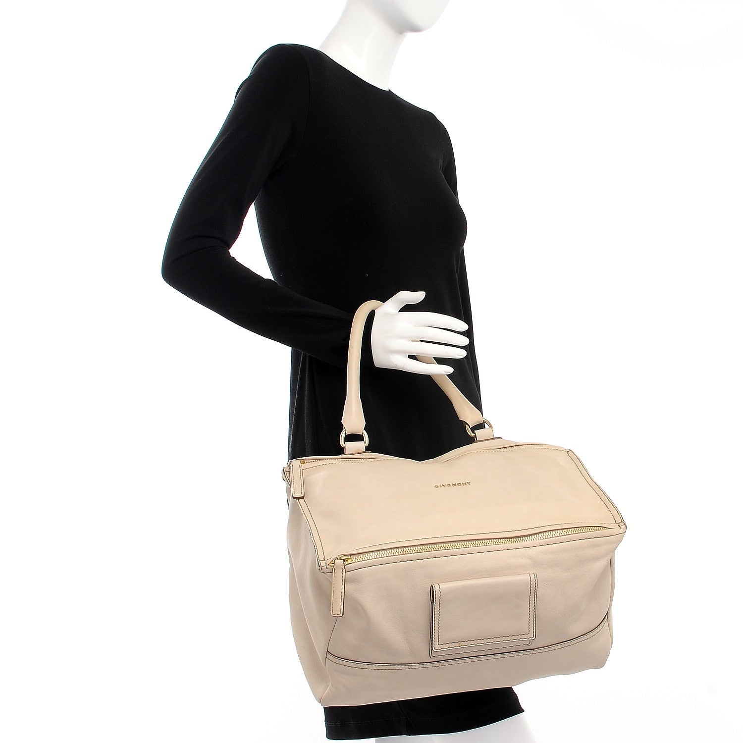 Givenchy Sugar Goatskin Large Pandora Beige 3 of 11