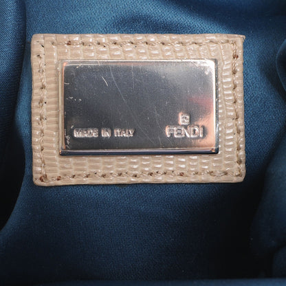 Fendi Lizard Canvas Aspen Embroidered Spy Multicolor Panna 7 of 8