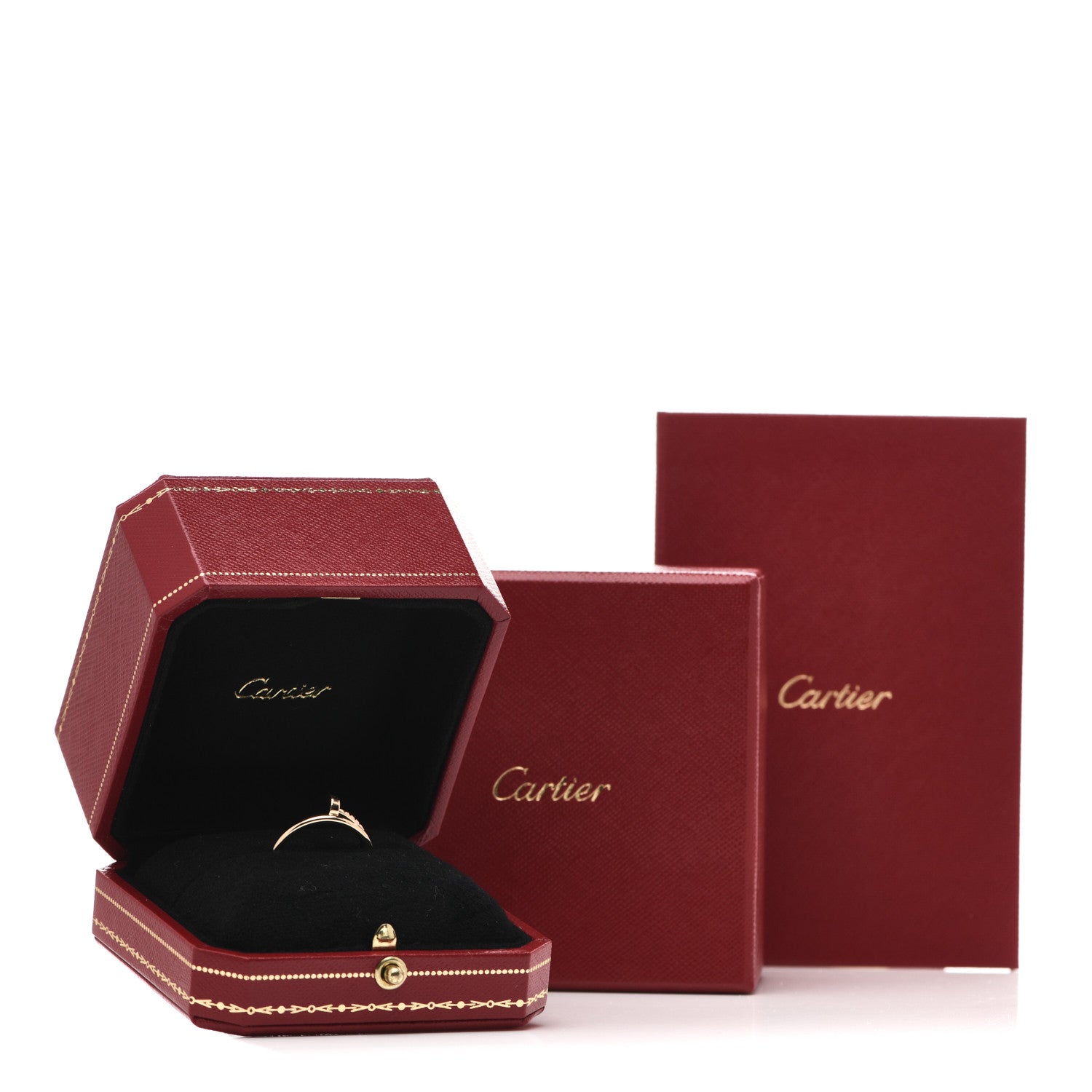 Cartier 18K Yellow Gold Small Juste Un Clou Ring 52 6 5 of 5