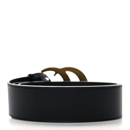 Gucci Calfskin Double G 40mm Belt 75 30 Black 2 of 5