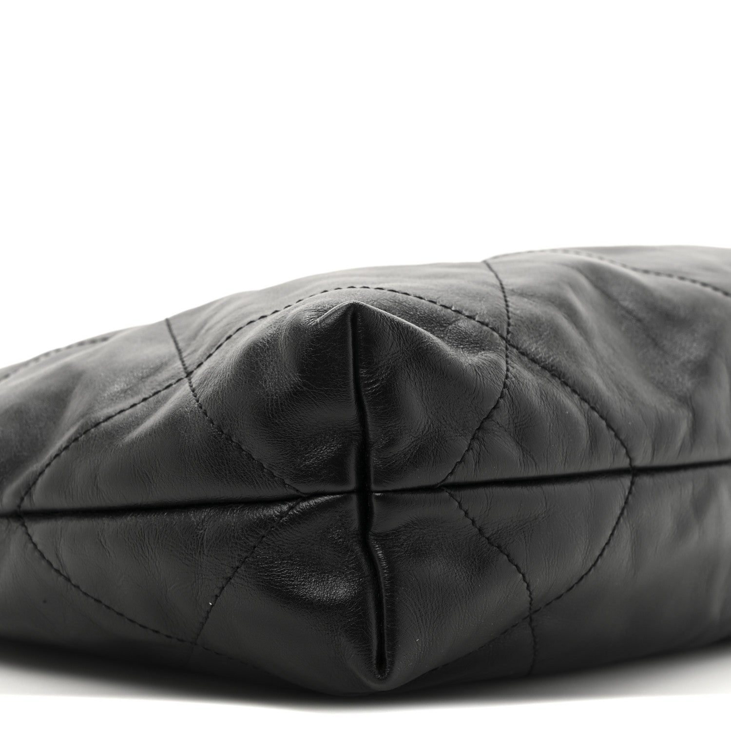 Chanel Shiny Calfskin Quilted Small Chanel 22 Black 11 of 11