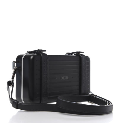 Christian Dior X RIMOWA Aluminum Personal Clutch On Strap Black 3 of 10