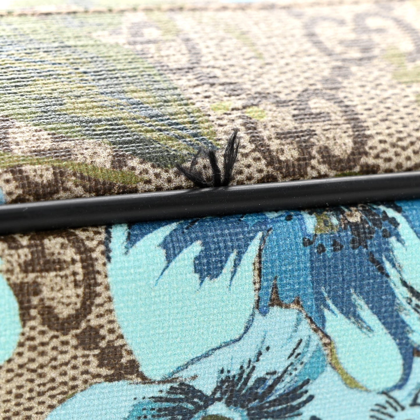 GG Supreme Monogram Blooms Bird Embroidered Dome Backpack