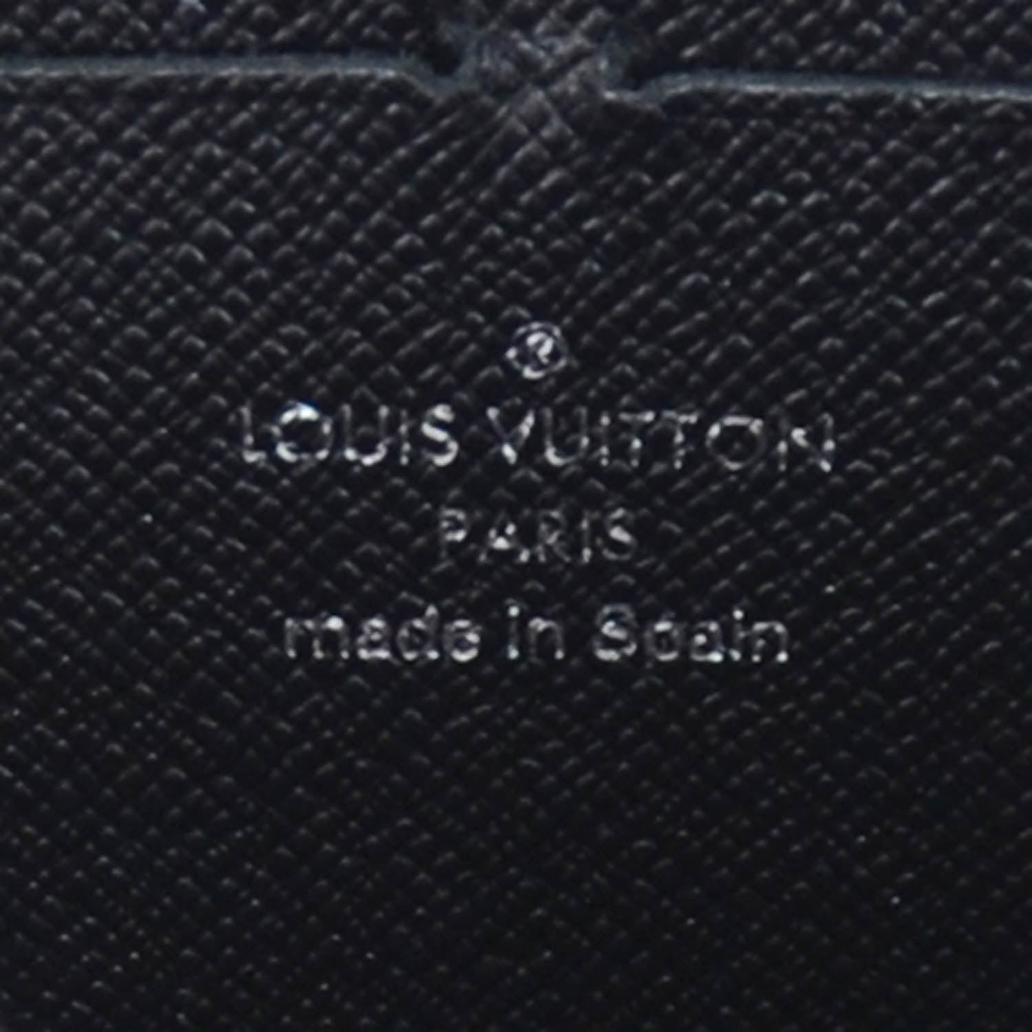 Louis Vuitton Epi Zippy Wallet Black 5 of 6