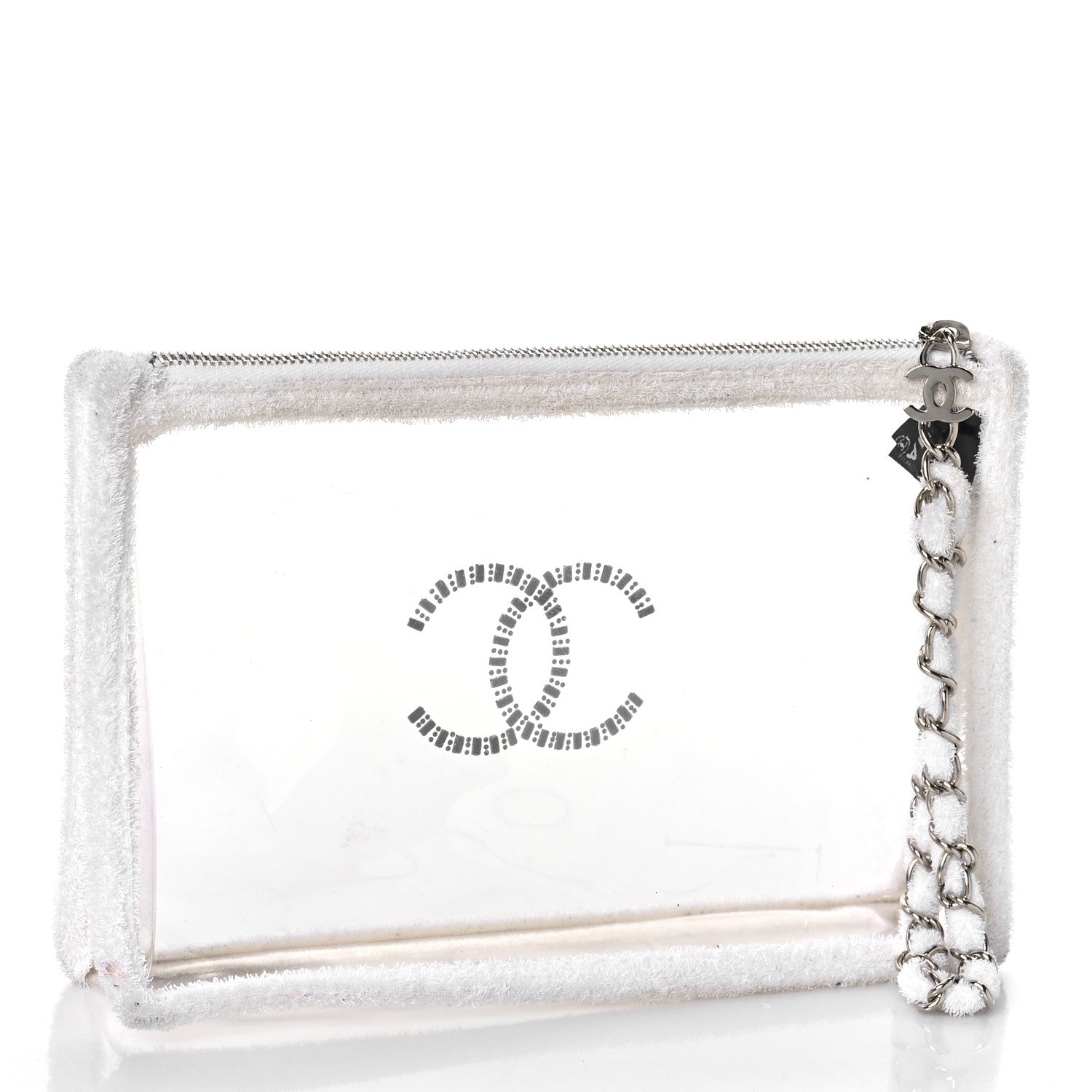 Chanel PVC Pouch White 3 of 12
