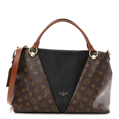 Louis Vuitton Monogram V Tote MM Black 1 of 9