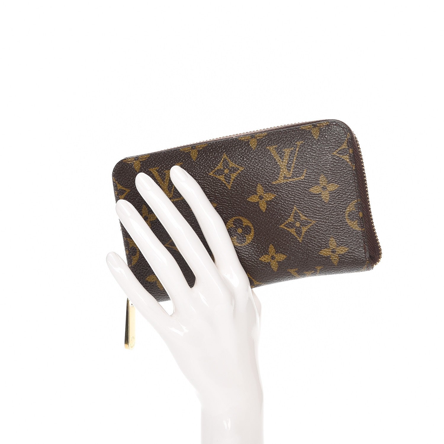 Louis Vuitton Monogram Zippy Compact Wallet 2 of 8
