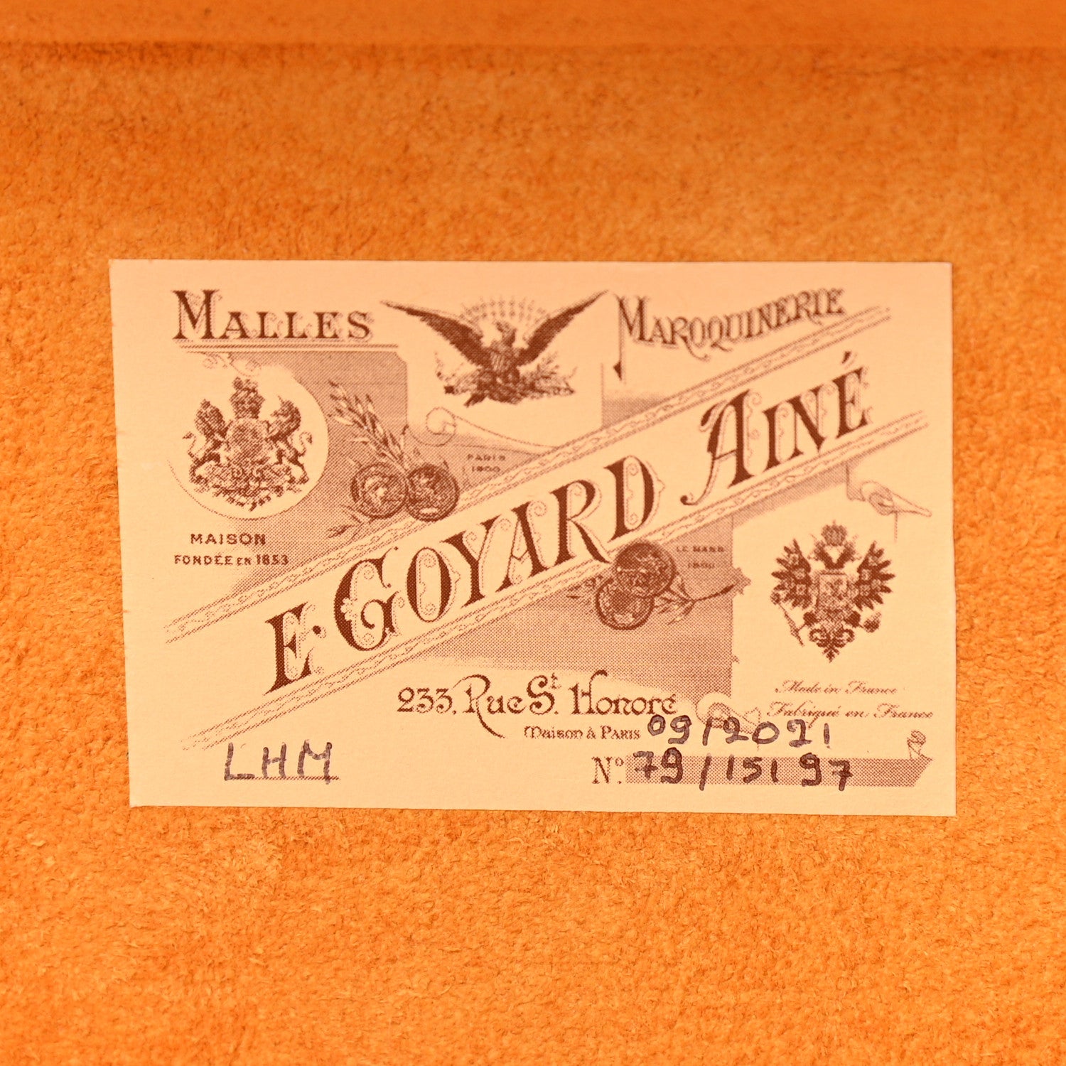 Goyard Goyardine Grand Hotel Trunk Bag Black 6 of 11