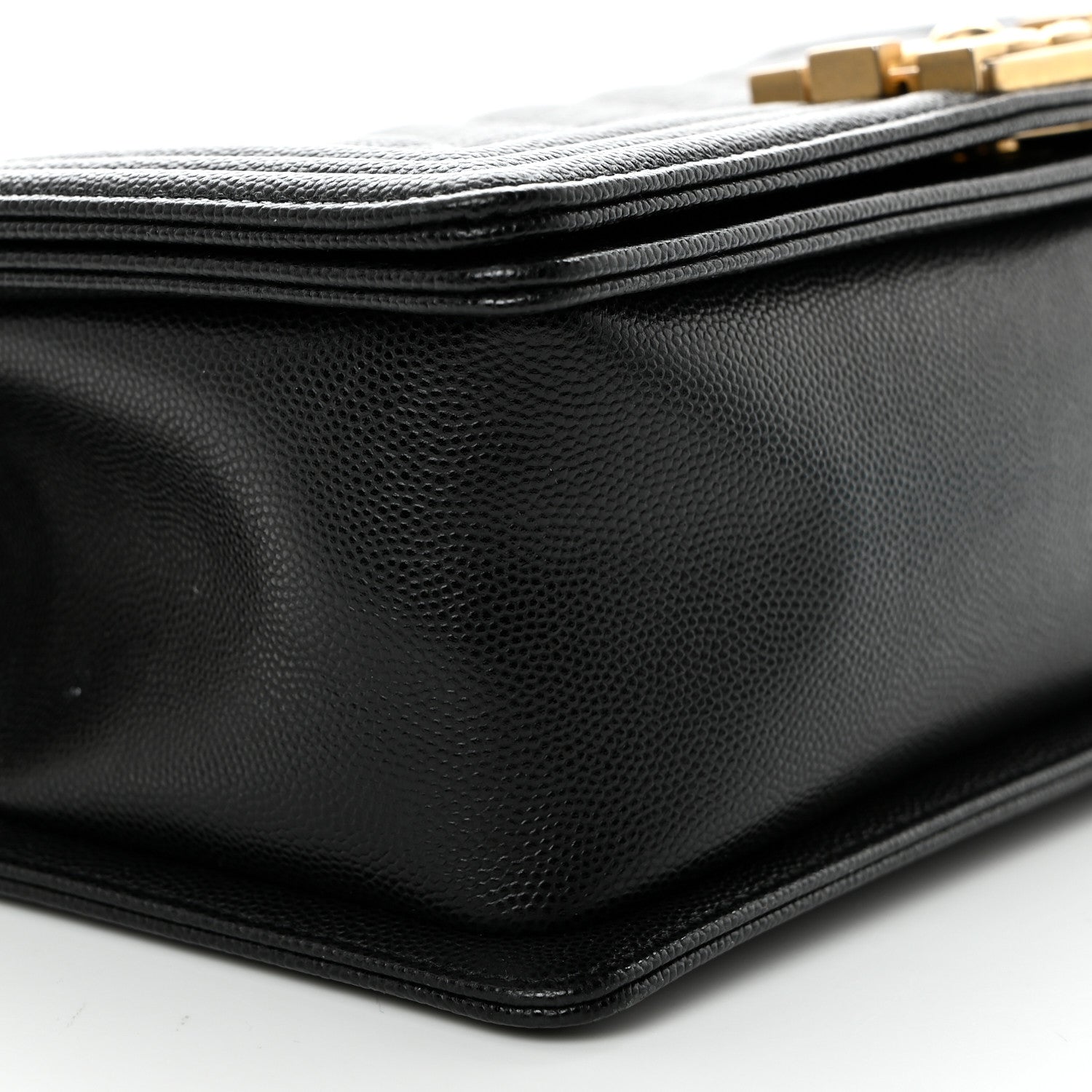 Chanel Caviar Quilted Medium Boy Flap Black 9 of 10