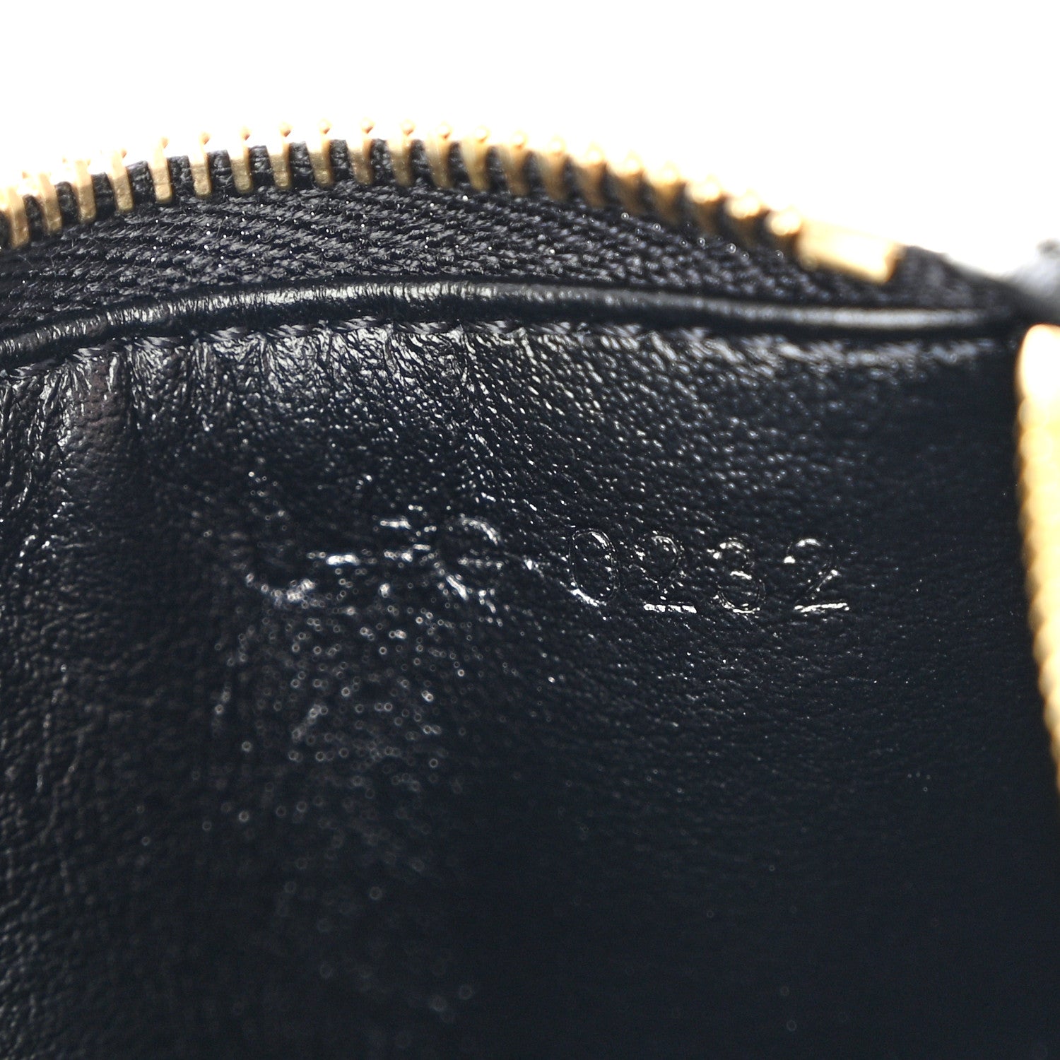 Celine Grained Calfskin Zipped Card Holder Black 8 of 11