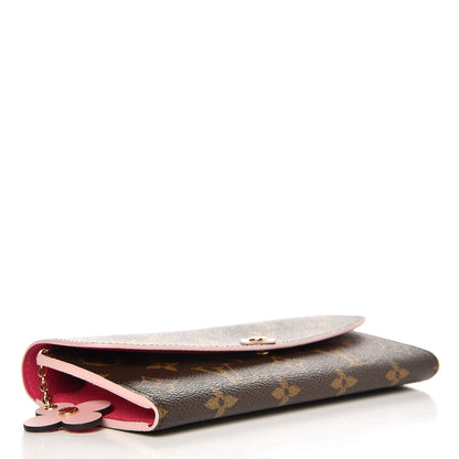 Louis Vuitton Monogram Bloom Flower Emilie Wallet 4 of 7