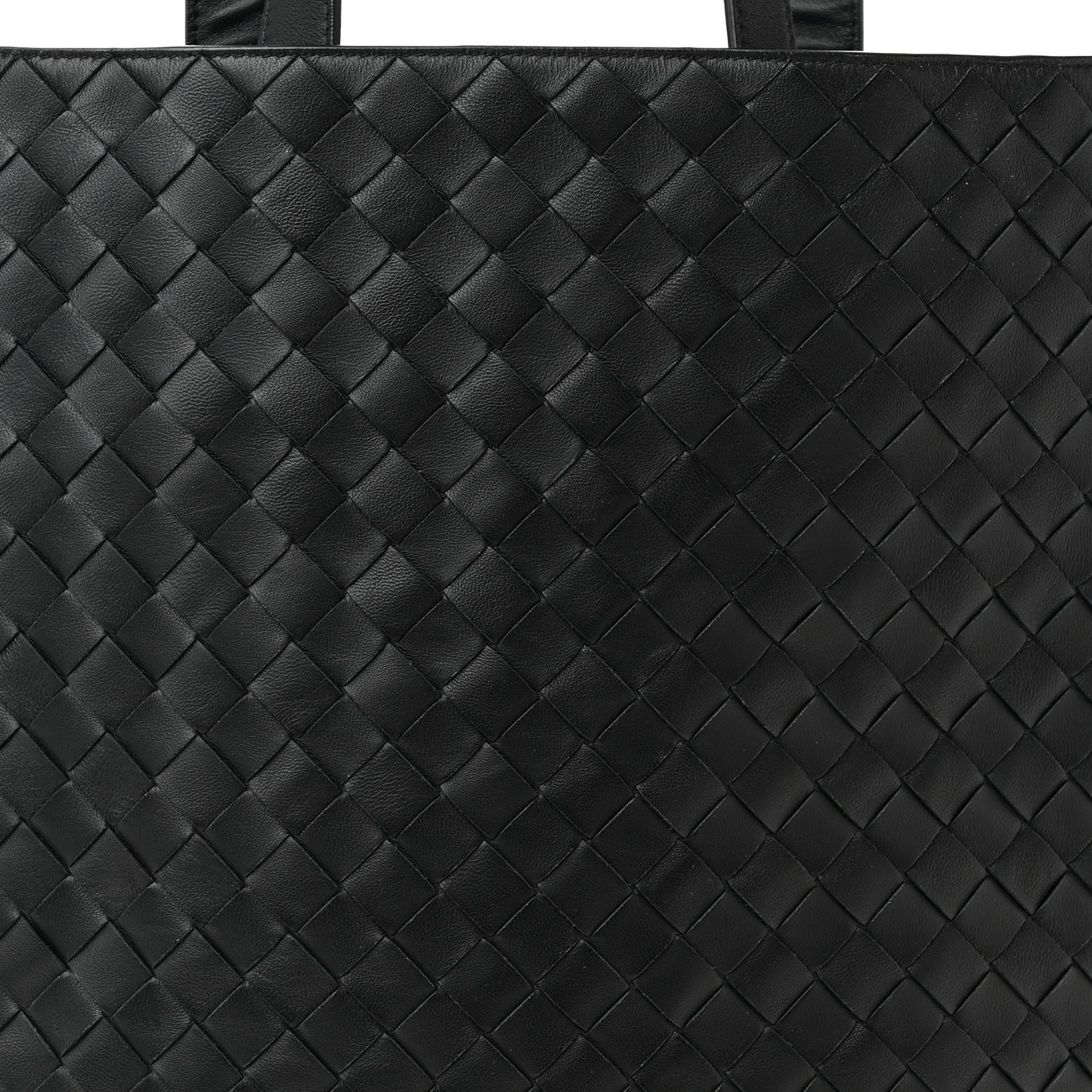 Nappa Intrecciato The Slot Tote Bag Black