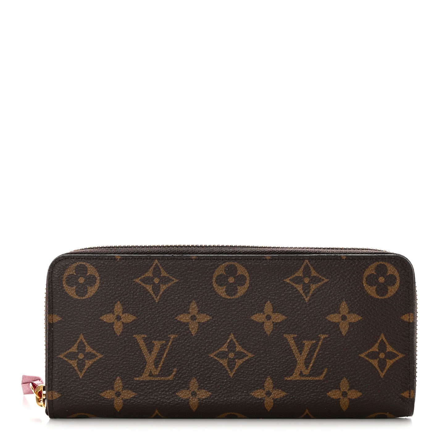 Monogram Clemence Wallet Fuchsia