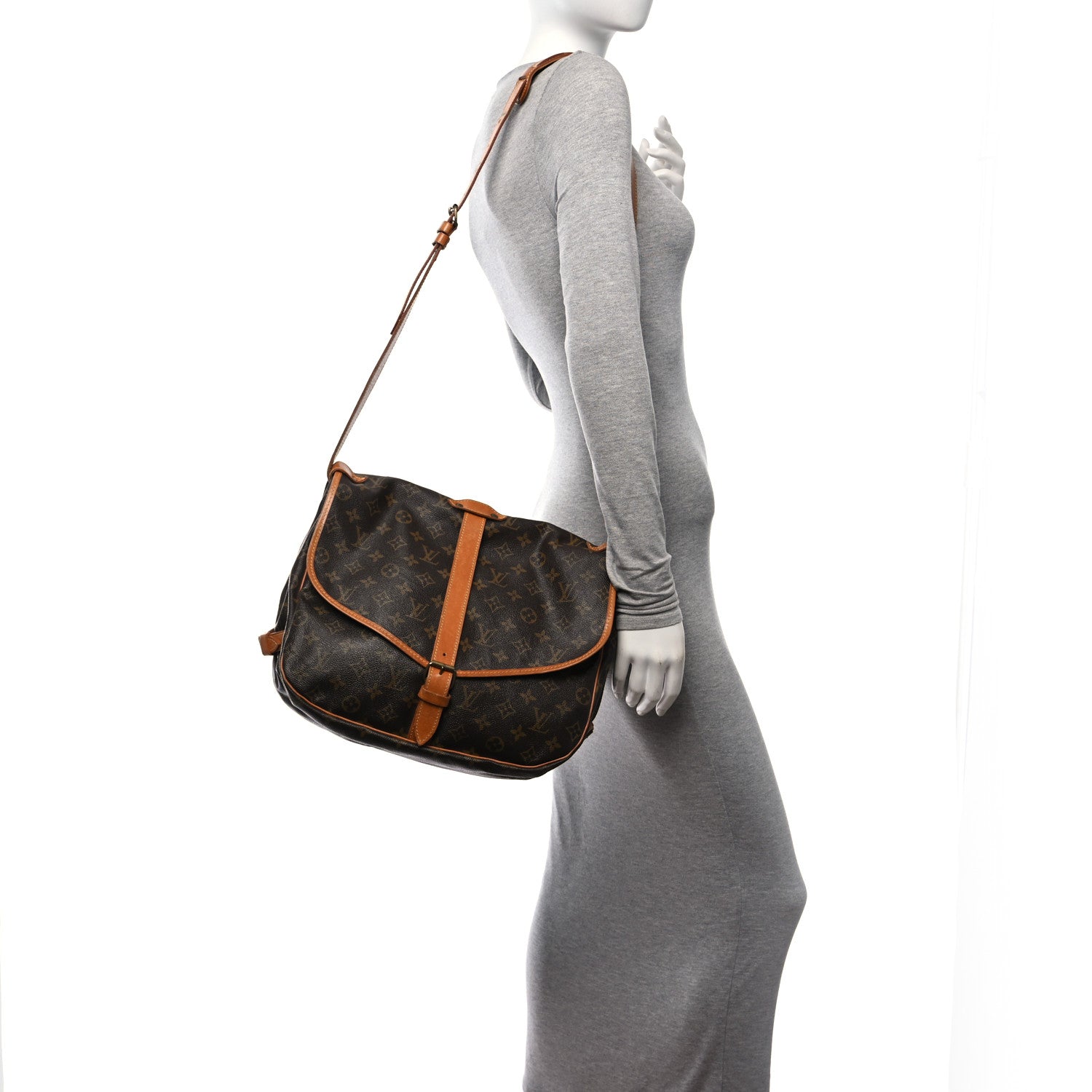 Louis Vuitton Monogram Saumur 35 2 of 15