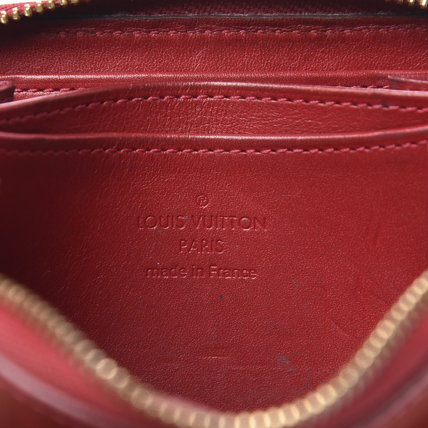 Louis Vuitton Vernis Zippy Coin Purse Pomme D'Amour 6 of 12