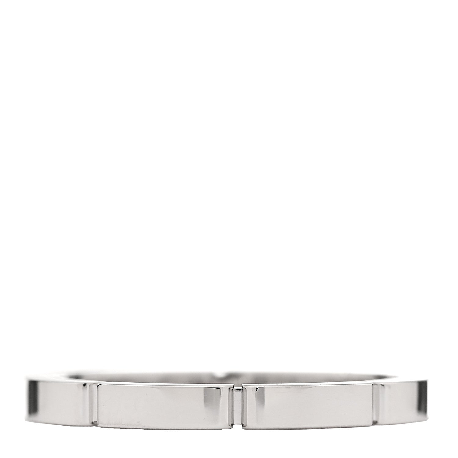 Cartier 18K White Gold 2.5mm Maillon Panthere Wedding Band Ring 59 8.75 3 of 4