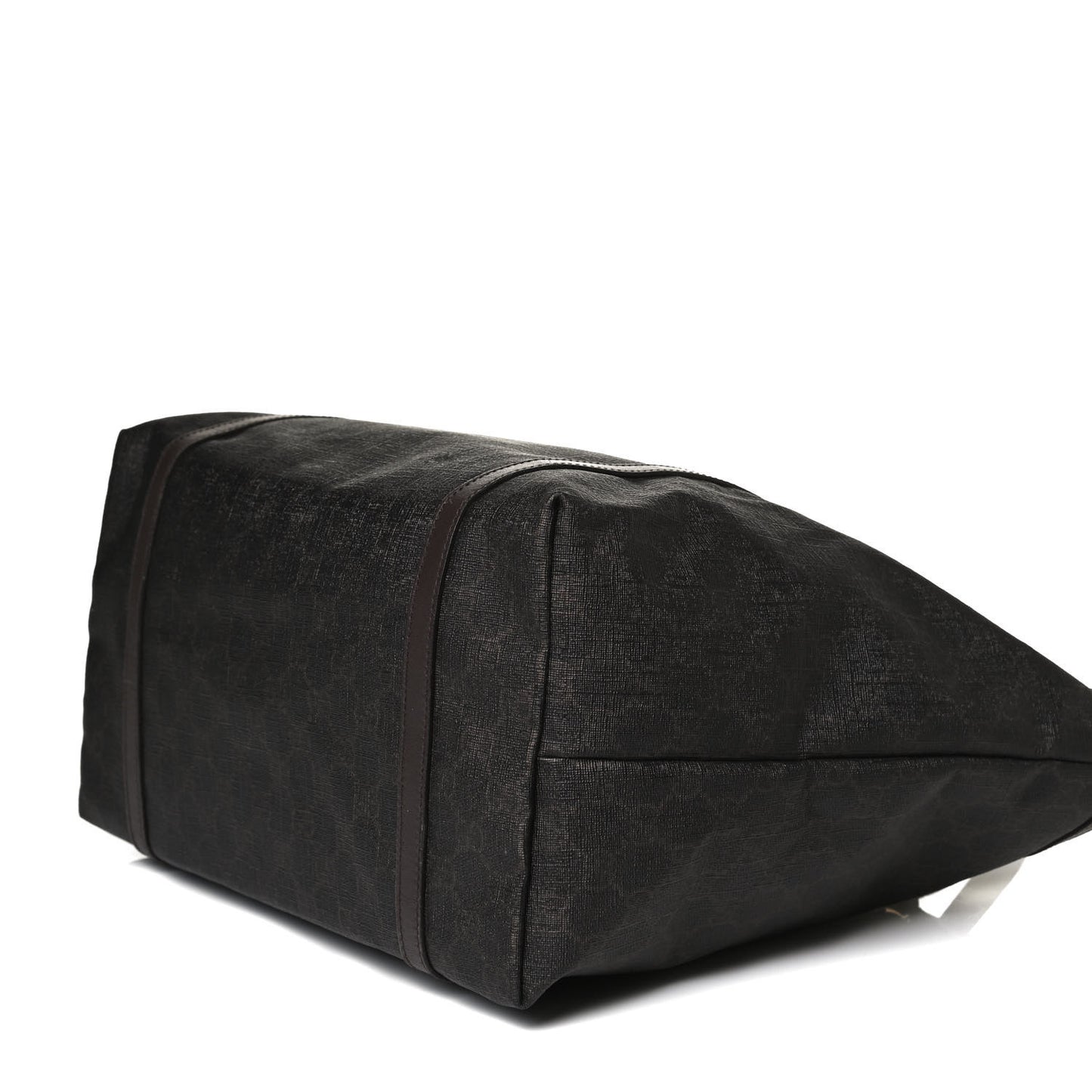GG Supreme Monogram Medium Nice Tote Dark Brown