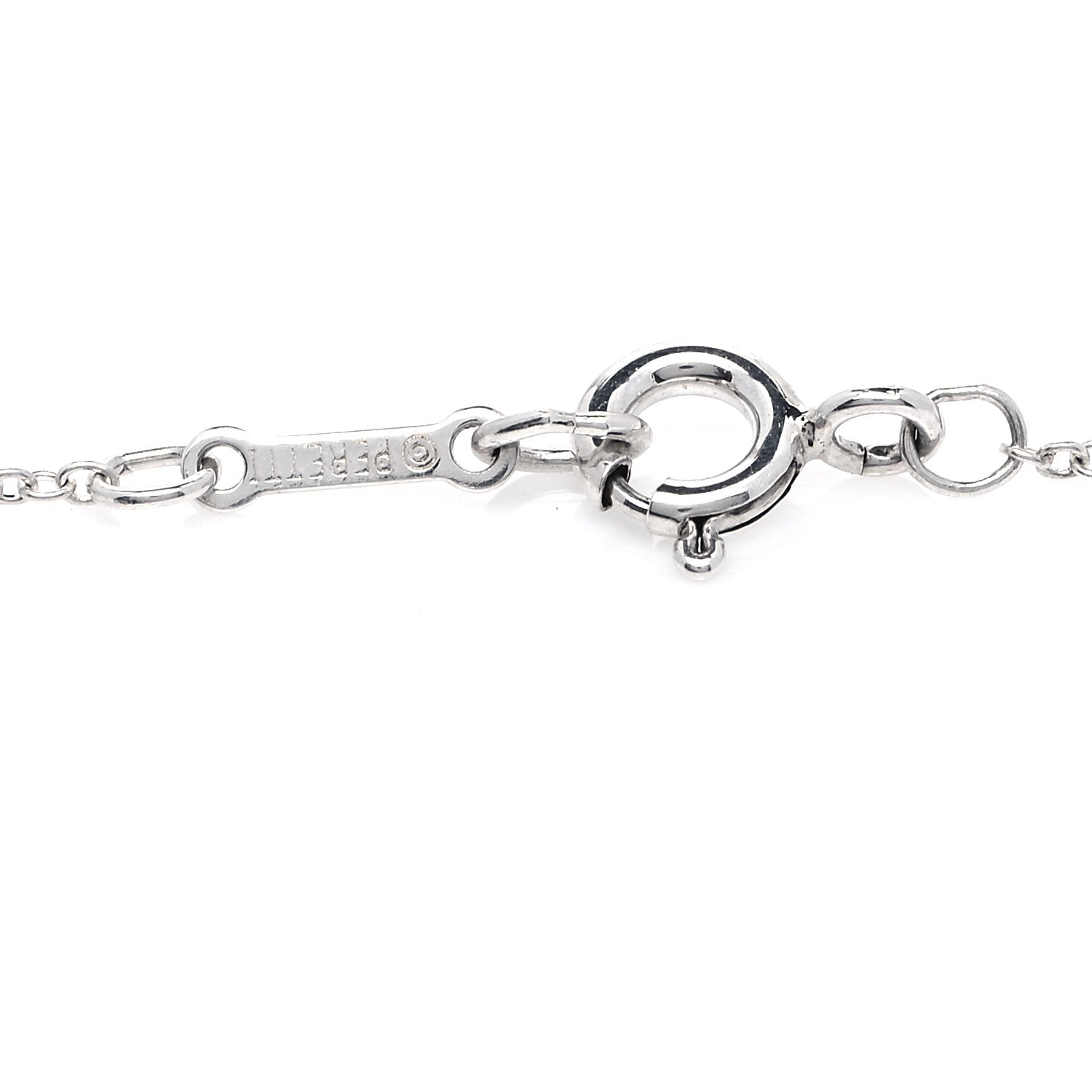 Tiffany Sterling Silver 20mm Elsa Peretti Bean Pendant Necklace 5 of 6