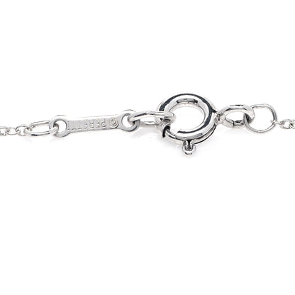 Tiffany Sterling Silver 20mm Elsa Peretti Bean Pendant Necklace 5 of 6