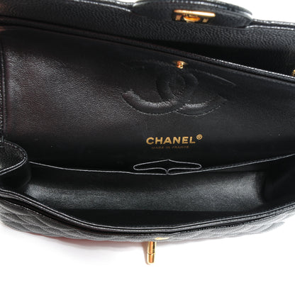 Chanel Caviar Quilted Medium Double Flap Black 5 of 8