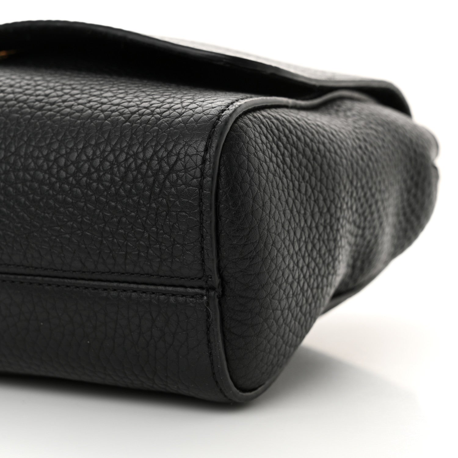 Mulberry Small Classic Grain Calfskin Medium Lily Black 10 of 10