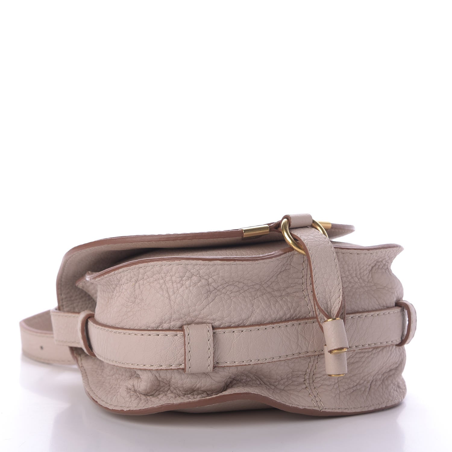 Chloe Calfskin Mini Marcie Round Crossbody Bag Blush Nude 4 of 8