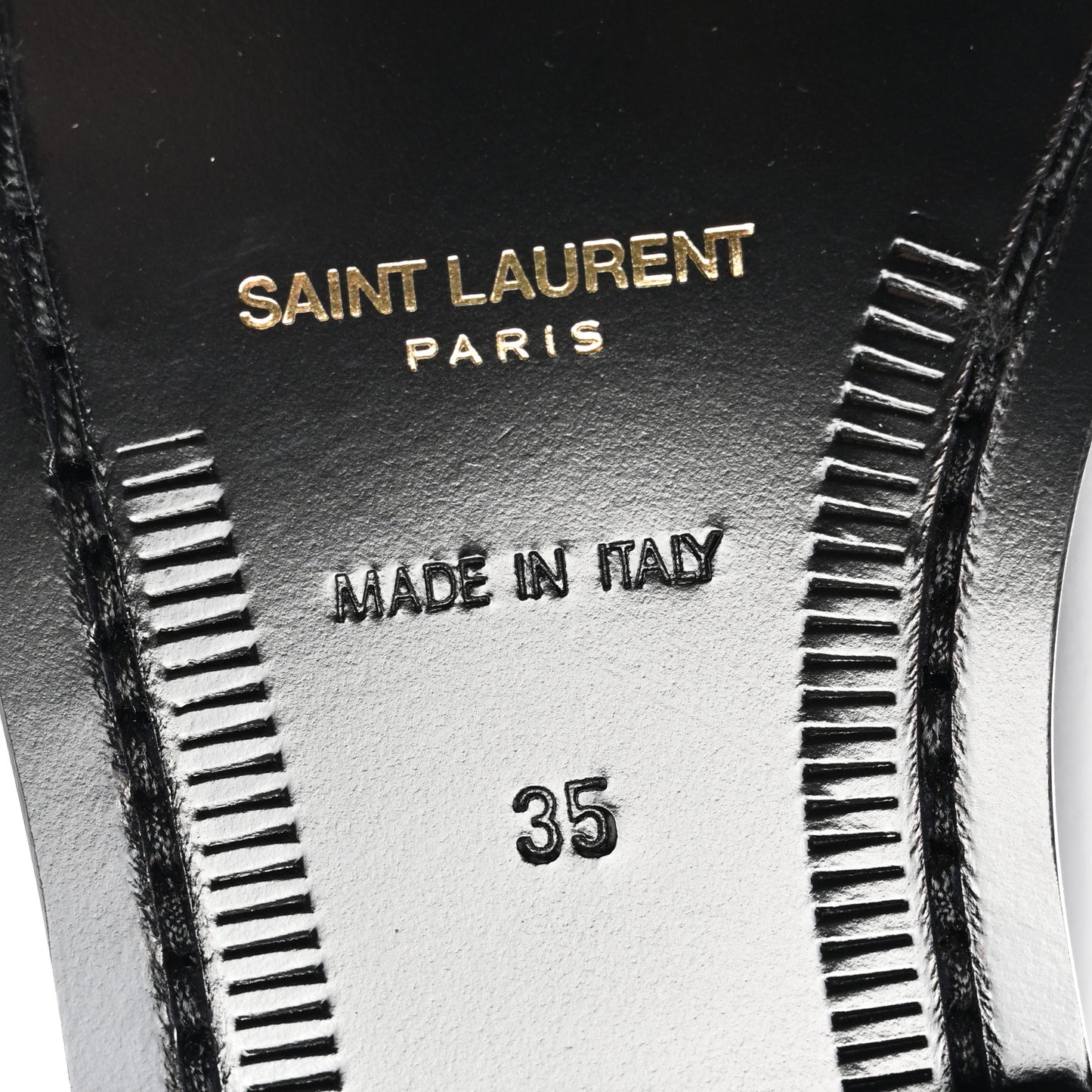 Calfskin Penny Loafers 35 Black