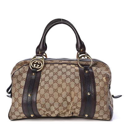 Gucci Monogram Medium Interlocking Icon Tote Dark Brown 1 of 21
