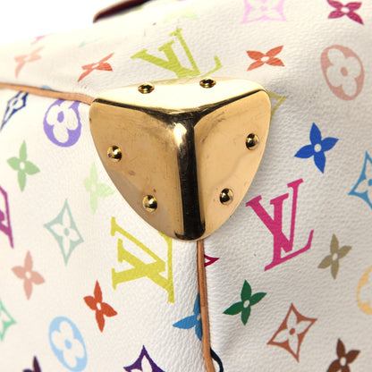 Louis Vuitton Monogram Multicolor Speedy 30 White 7 of 12