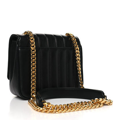 Saint Laurent Lambskin Matelasse Monogram Small Vicky Chain Bag Black 3 of 10