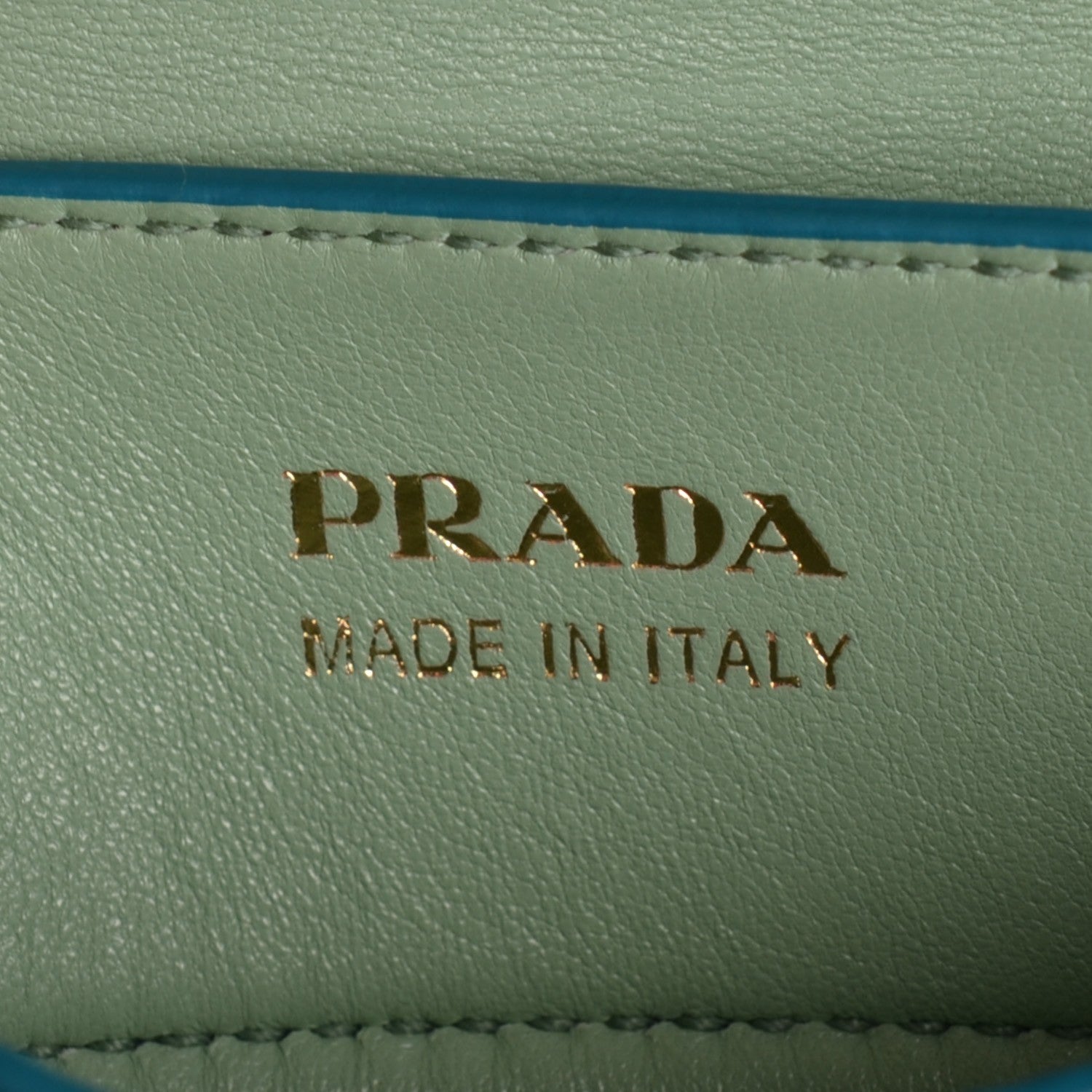 Prada Saffiano Cuir Small Double Bag Turchese Acquamarina 7 of 9