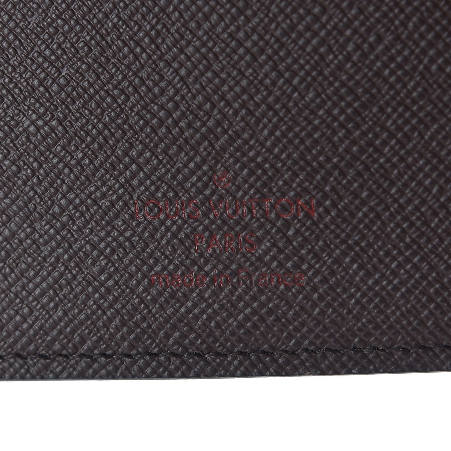 Damier Ebene Medium Ring Agenda Cover