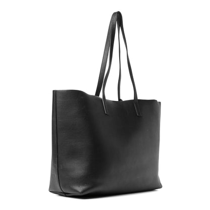 Saint Laurent Calfskin Large Shopping Tote Black 2 of 10