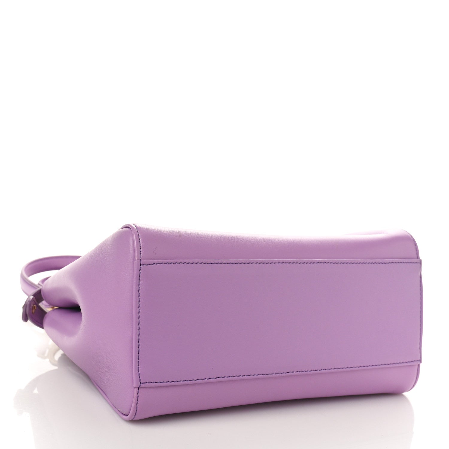 Fendi Nappa Stacked Bar Mini Peekaboo Iconic Satchel Violetta 4 of 10