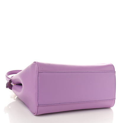 Fendi Nappa Stacked Bar Mini Peekaboo Iconic Satchel Violetta 4 of 10