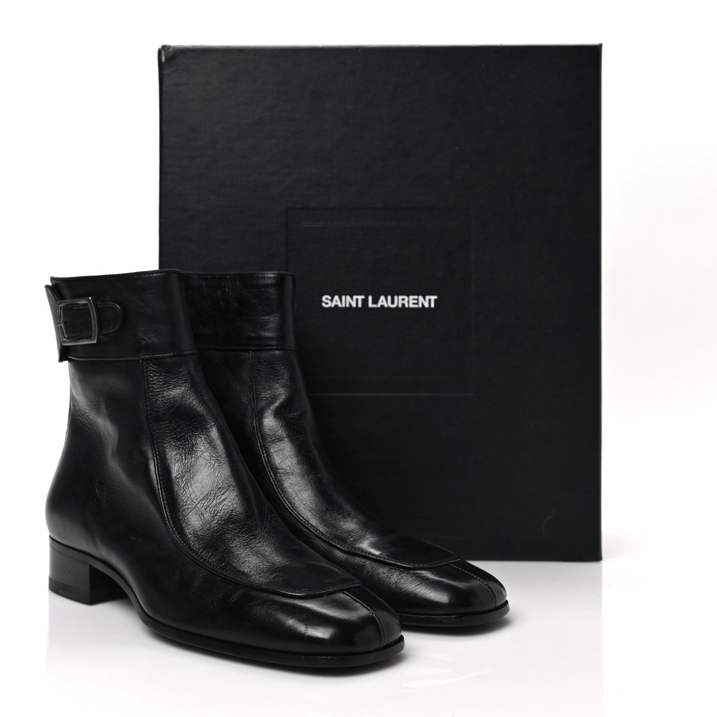 Calfskin Miles 30 Ankle Boots 41 Black
