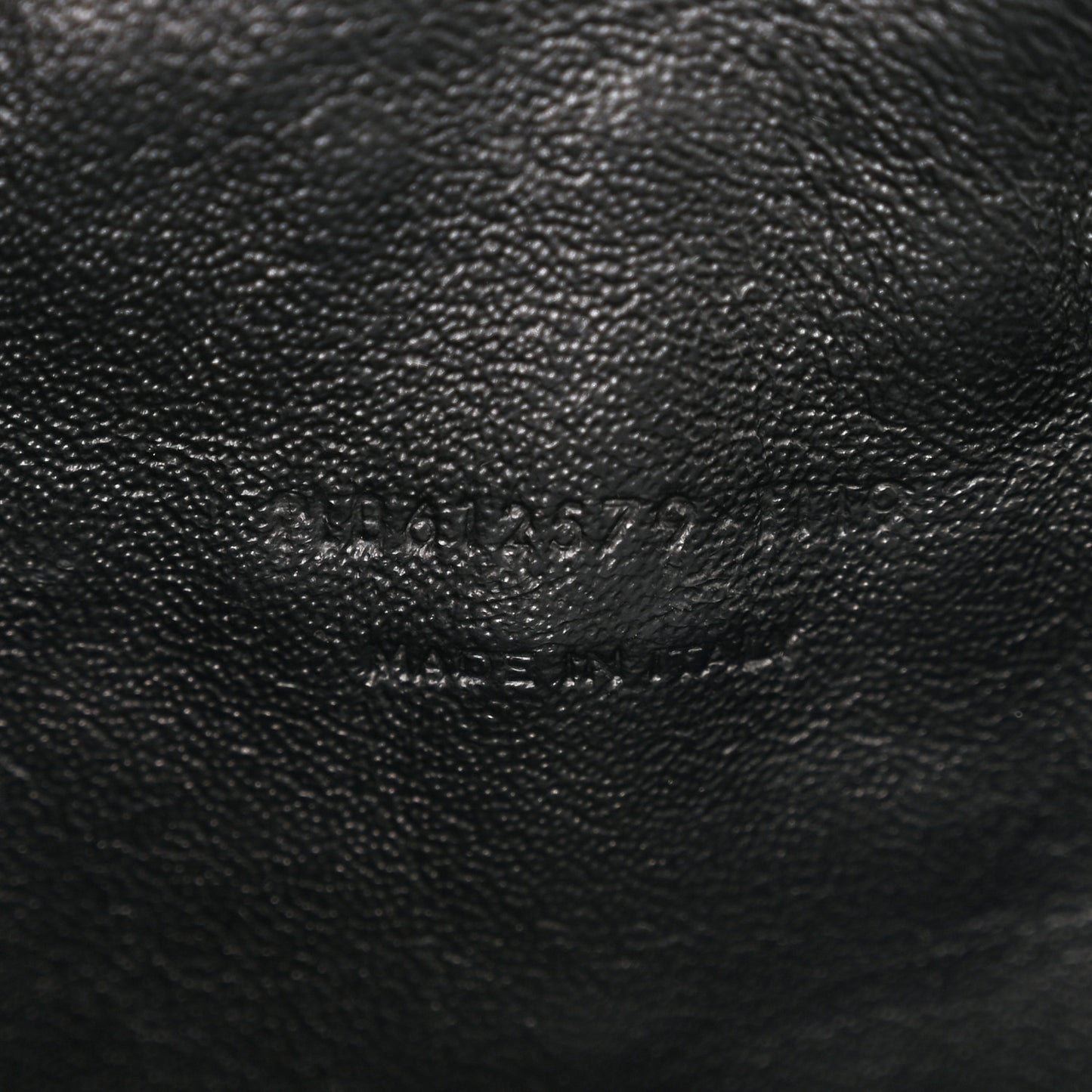 SAINT LAURENT Grain De Poudre Matelasse Monogram Mini Lou Camera Bag Fog