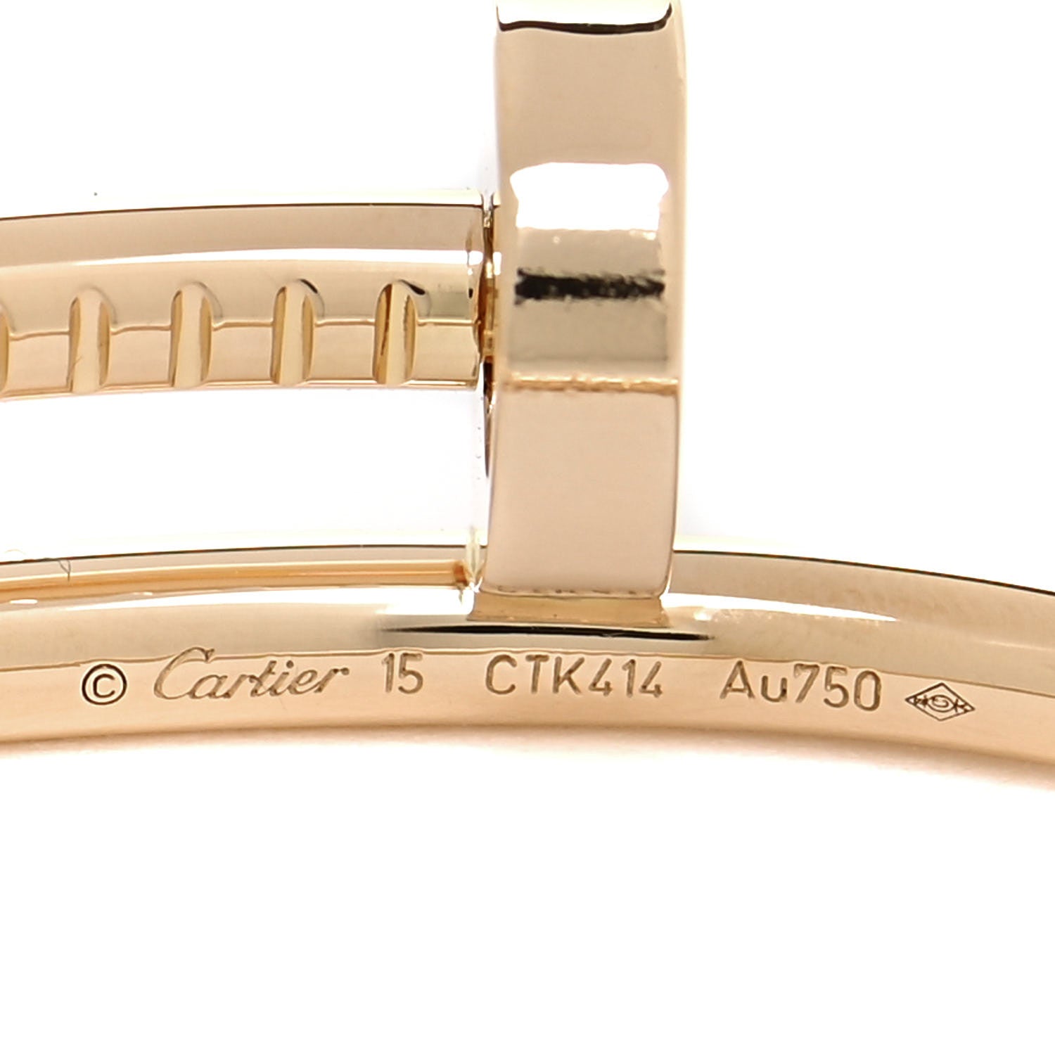 Cartier 18K Pink Gold Juste Un Clou Bracelet 15 4 of 5